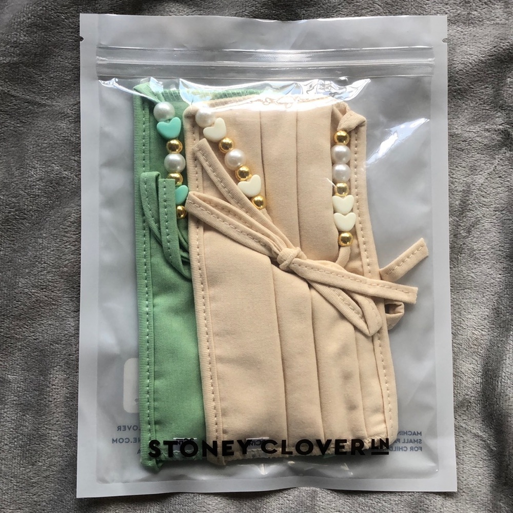 NWT in sealed pouch Stoney Clover Lane Masks